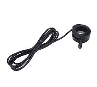 Acelerador de bicicleta eléctrica, 3 cables, acelerador de bicicleta eléctrica, control de velocidad, acelerador de pulgar en el mango izquierdo / derecho para bicicleta eléctrica, scooter