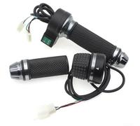 Acelerador de bicicleta eléctrica con funcionalidad de cuatro velocidades, diseñado para adaptarse a manillares estándar de vehículos eléctricos (reparación derecha)