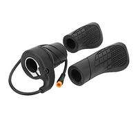 Acelerador de Media, 20x Mango de Media Vuelta, Acelerador de para Bicicleta de Montaña, Junta Impermeable, para Bicicletas Eléctricas y Mountain Bike