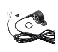 Acelerador de pulgar derecho para bicicletas eléctricas y scooters, con opciones de conector SM macho o hembra para un control eficaz de la velocidad (interfaz macho)