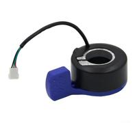 Acelerador de pulgar eléctrico de 3 pines para hover, para Comet y para Eagle E-Scooters, control de manillar izquierdo/derecho de 22.2 mm con palanca de freno roja, negro (velocidad negra)