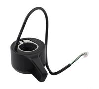 Acelerador de pulgar eléctrico de repuesto compatible con NIU KQi E Scooter palanca de control de velocidad, mango de plástico negro para piezas de repuesto