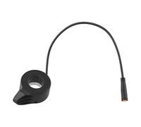 Acelerador de pulgar eléctrico para bicicleta 36-60 V, perilla de velocidad 270X con conector de 3 pines, IPX4 impermeable para bicicleta eléctrica para componentes de bicicleta, compatible con