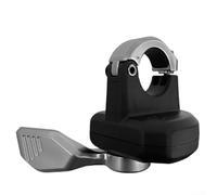 Acelerador de pulgar izquierdo para bicicleta eléctrica, controlador acelerador de dedo de liberación rápida para scooters eléctricos y bicicletas 12V-72V, para material ABS PC, negro (conector SM)