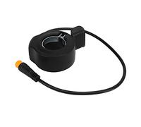 Acelerador de pulgar para patinete el¨¦ctrico, acelerador de dedo redondo resistente al agua con conexi¨®n de 3 pines para control preciso de velocidad