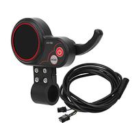 Keenso Acelerador de Pulgar para Scooter, 24V 36V 48V 60V Acelerador de Pulgar Universal 2 en 1 Velocímetro Panel de Control Manual para Scooter de Bicicleta eléctrica(60V)
