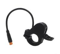 Acelerador de pulgar para scooter eléctrico Kukirin con conector de 3 pines y diseño resistente a la intemperie para una respuesta constante del acelerador