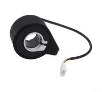 Acelerador de pulgar para scooters eléctricos Navee N40 N30 N20, control de acelerador de un solo botón, pieza de repuesto de plástico, fácil instalación, negro