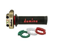 Envío gratis acelerador domino xm2 dorado con puños para moto repuestos
