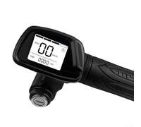 Acelerador eléctrico para bicicletas y scooters de 48 V, pantalla LED grande que muestra lecturas de velocidad y energía de la batería