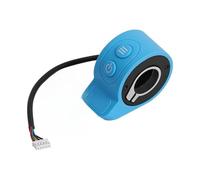 Acelerador eléctrico para patinete, controlador de velocidad para HX X6/X7/X8, pieza de repuesto ABS Plug and Play, color negro