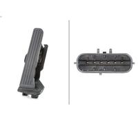 Acelerador HELLA 6PV 011 040-711 para AUDI A3 (8P1) 2 2003-2008