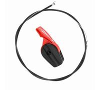 Acelerador Palanca Cortacesped Cable Repuesto Motocultor Juego universal de manija de control de palanca con interruptor de cable de palanca de 65 "para cortadora de césped cortacéspedes de gasolina