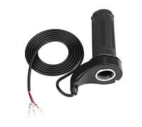 acelerador para moto + Acelerador de motocicleta, Scooter eléctrico universal Puño del acelerador de velocidad de con 3 cables 12V / 24V / 36V / 48V