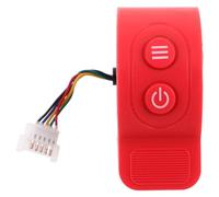 Acelerador Plástico y Aleación Rojo para Patinete Eléctrico de Pulgar