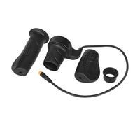 Aceleradores de pulgar que absorben los golpes, agarre de medio acelerador para bicicleta eléctrica, viaje corto para conducción media, motonetas, agarre de goma antideslizante