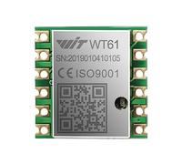 【Acelerómetro WT61 + Sensor de inclinación】 Aceleración de alta estabilidad (+ - 16 g) + Giroscopio + Ángulo (XY de doble eje) con filtro Kalman, MPU6050 AHRS IMU (no afectado por campo magnético)