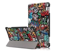 Acelive Funda para Huawei M5 Lite, Cuero Carcasa con Soporte Función y Auto Sueño/Estela para Huawei Mediapad M5 Lite 10 10.1 Pulgada Tablet