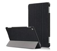 Acelive Funda para Huawei M5 Lite, Cuero Carcasa con Soporte Función y Auto Sueño/Estela para Huawei Mediapad M5 Lite 10 10.1 Pulgada Tablet