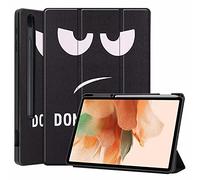 Acelive Funda para Samsung Galaxy Tab S8 Plus 2022 12.4 Pulgadas/Tab S7 FE 2021 / Tab S7 Plus 2020 TPU Carcasa con Portalápices