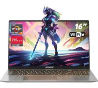 ACEMAGIC Ordenador Portátil Gaming,AMD Ryzen 7 5825U,Tastiera Retroilluminata Portatil,RAM 16GB NVME SSD 512GB,WiFi6,HDMI,16,1 Pulgadas Oficina computadora portátil