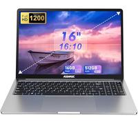 ACEMAGIC 2025 16" Ordenador Portátil Quad-Core Procesador N-97,hasta 3,6 GHz (Más rápido N5095/4020) Carcasa metálica 16 GB RAM DDR4 512 GB Laptop Extensiones 2TB 1920x1200 FHD WiFi 5,Typo C,USB3.2
