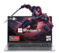 ACEMAGIC Laptop para juegos 2025, computadora portátil de 16.1 pulgadas con AMD Ryzen 7 serie 5700U (8C/16T, hasta 4.3GHz), 16GB RAM 512GB NVMe SSD Windows 11, gráficos Radeon RX Vega 8, WiFi 6, KB