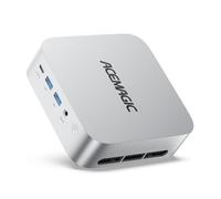 ACEMAGIC M1 Mini PC, AMD Ryzen 7 6800H (8C/16T, hasta 4,7 GHz), mini ordenador con 32 GB DDR5 1TB M.2 SSD, pantalla triple 4K, WiFi 6/BT 5.2/Win11 PRO con VESA para juegos y oficina