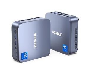 ACEMAGIC M5 Mini PC, Intel i9-14900HX (24C(8P+16E)/32T, hasta 5,8 GHz), 32 GB DDR4, 1 TB NVME SSD, Mini Ordenador con Windows 11 Pro | WiFi 6 | 4K UHD | Tipo C | 36 MB L3 | 55 W TDP