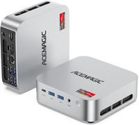 ACEMAGIC Matrix Mini M1 Mini PC, Windows 11 Pro, AMD Ryzen 7 6800H (8C/16T, hasta 4,7 GHz), Mini Ordenador con 32 GB LPDDR5 1TB M.2 SSD, Pantalla Triple 4K, WiFi 6/BT 5.2 para Juegos y Oficina