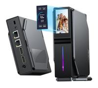 ACEMAGIC Mini PC,Ιntel Alder Lake-N97(hasta 3,6GHz, 12W TDP) Mini Ordenador W-11,16GB DDR4 512GB M.2 NVMe SSD Mini PC Sobremesa,Micro PC WiFi 6/BT4.2/4K/Dual LAN/Oficina/Educar