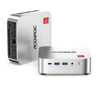 ACEMAGIC Mini PC V1, Intel Twin Lake N150 (Turbo 3.6GHz), 16GB DDR4 RAM 1TB M.2 SSD Mini computadora de Escritorio, 4K HDMI DP, Dual WiFi/BT, Gigabit Ethernet Vesa, MicroPC para hogar/Oficina