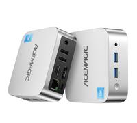 ACEMAGIC N150 Vista Mini PC V1, individual Lake N150 (Beat N100/N95, hasta 3,6 GHz), 16 GB DDR4 RAM 512 SSD Mini ordenadores, Windows 11 Pro Desktop 4K Dual Display/HDMI/WiFi/BT/LAN para el hogar/la