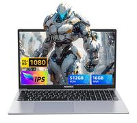 ACEMAGIC Ordenador Portátil,15,6 Pulgadas,Alder Lake N-97(DERROTA A N100/N5095) Portátil,16GB DDR4 512GB SSD Expansión 2TB,1920 * 1080, Gris Portátil WiFi,BT5.0,2024(Gris)