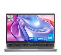 ACEMAGIC Ordenador portátil, carcasa metálica de 17,3 pulgadas FHD, 16 GB DDR4 512 GB SSD Notebook, In-tel Quad-Core N97