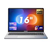 ACEMAGIC Ordenador portátil de 16 pulgadas, procesador Quad-Core Alder Lake N-97 hasta 3,6 GHz, 16 GB RAM DDR4, 512 GB SSD, pantalla FHD, 2.4G/5G WiFi, BT5.0, HDMI, para estudio y trabajo