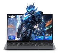 ACEMAGIC Ordenador Portátil Procesador Core i5-12600H hasta 4,5 GHz, 12 Núcleos (4P+8E) 16 Hilos, 16GB DDR4 512GB SSD Expansión 2TB, 15,6" Portatil FHD, WiFi 6, BT5.2, HDMI, Type-C, USB, Laptop Gris