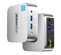 ACEMAGIC Vista V1 N97 Mini PC, 16 GB DDR4 RAM 512 GB SSD, 12ª generación N97 (Beat N100/N95, hasta 3.6 GHz), computadora de escritorio pequeña 4K Dual Display/WiFi/VESA para hogar/oficina