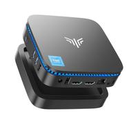 ACEMAGICIAN AK1PRO Mini PC Ordenador, Ιntel Celeron n5105 2,9 GHz 16GB DDR4 512 GB SSD m.2 microcomputador de Escritorio, 4k uhd, WLAN, bt4.2, Gigabit Ethernet, HDMI x 2 Fur Business