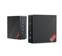 ACEMAGICIAN AM06PRO Mini PC, AMD Ryzen 7 7730U (8C/16T, hasta 4,5 GHz), Mini Ordenadores de sobremesa 16GB RAM DDR4 512GB M.2 2280 SSD, Doble Ethernet/WiFi 6/para Oficina, Ordenador Pequeño