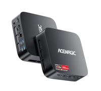 ACEMAGICIAN K1 Mini PC, AMD Ryzen 5 7430U (6C/12T, hasta 4,3 GHz), Mini Ordenadores de Sobremesa 32GB RAM DDR4 512GB SSD, BT 5.2/WiFi 6/para Oficina, Ordenador Pequeño