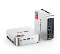ACEMAGICIAN K1 Mini PC, AMD Ryzen 4300U (hasta 3.7 GHz), 16GB DDR4 RAM 512GB SSD, Radeon Graphics, Windows 11 Pro, WiFi 5 | BT 4.2, 4K Triple Display, Mini Ordenador para Oficina y Hogar
