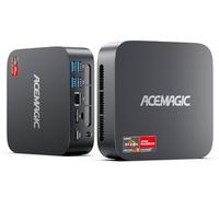 ACEMAGICIAN Mini PC K1, Ryzen 7 7730U (actualizado 5825U/7430U) hasta 4.5 GHz, 16 GB de RAM 512 GB SSD Micro computadora compatible con 4K, PC de escritorio con WiFi6/BT5.2/Pre Win11Pro, Business Home