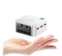 ACEMAGICIAN Mini PC, Ιntel Alder Lake-Ν95 8GB RAM 256GB M.2 SSD Mini Ordenadores de Sobremesa, Dual Ethernet/HDMI*3 Pantalla Triple/WiFi 5/ BT4.2 para Oficina, Cine en Casa