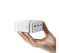 ACEMAGICIAN T8PLUS Mini PC, Ιntel Alder Lake-N100 (hasta 3,4 GHz), 12GB LPDDR5 256GB M.2 SSD, Mini Ordenador De Sobremesa Doble Ethernet,4K UHD,para Negocios Oficina en Casa