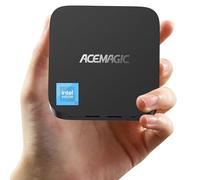 ACEMAGICIAN V1 Mini PC, Ιntel Twin Lake-N150 (hasta 3,6 GHz), 16GB DDR4 512GB M.2 2280 SSD, Mini Ordenador De Sobremesa Gigabit Ethernet,4K UHD,para Negocios Oficina en Casa