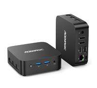 ACEMAGICIAN Vista V1 Mini PC, Win11 Pro Intel Alder Lake-N97 (hasta 3,6 GHz), 16 GB DDR4 512 GB SSD Micro Desktop Computer|HDMI+DP | USB 3.2