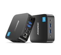 ACEMAGICIAN V1 Mini PC, Ιntel Alder Lake-N97(hasta 3,6 GHz), 16GB DDR4 1TB M.2 SSD, Mini Ordenador de Sobremesa Doble Pantalla 4K UHD, WiFi 5, BT4.2 para Oficina/Ocio