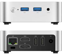 ACEMAGICIAN Mini PC, Ιntel Alder lake-N100 (hasta 3,4 GHz) 16GB LPDDR5 512GB SSD Mini Ordenadores de Sobremesa, 3xHDMI, Gigabit Ethernet, 4K UHD para Oficina, Cine en Casa