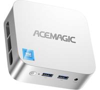 ACEMAGICIAN Vista Mini V1 Mini PC, Windows 11 Pro, Ιntel Alder Lake-Ν97(hasta 3,6 GHz), 8GB DDR4 256GB SSD, Mini Ordenador De Sobremesa Doble Ethernet,4K UHD,para Negocios Oficina